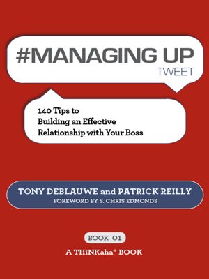 cover image of #MANAGING UP tweet Book01